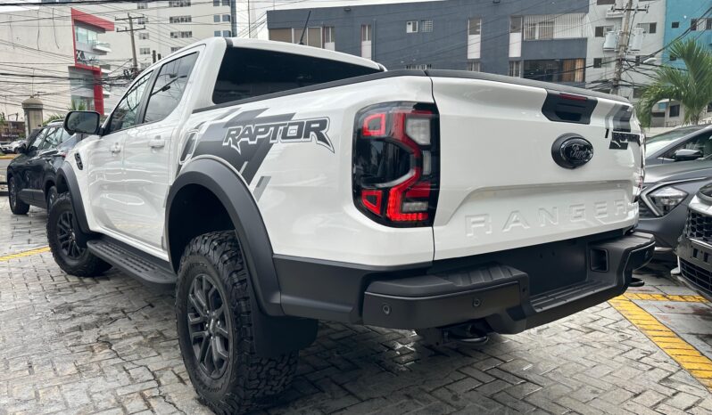 FORD RANGER RAPTOR 2024 lleno